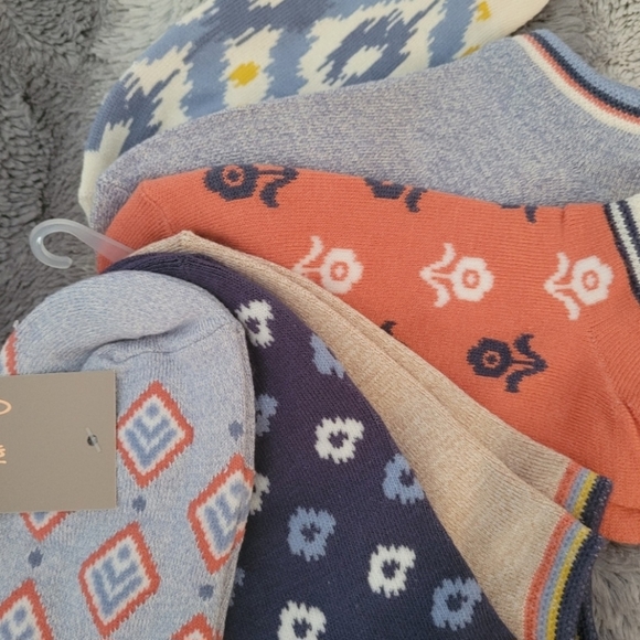 Abstract low cut ankle socks - Picture 2 of 3